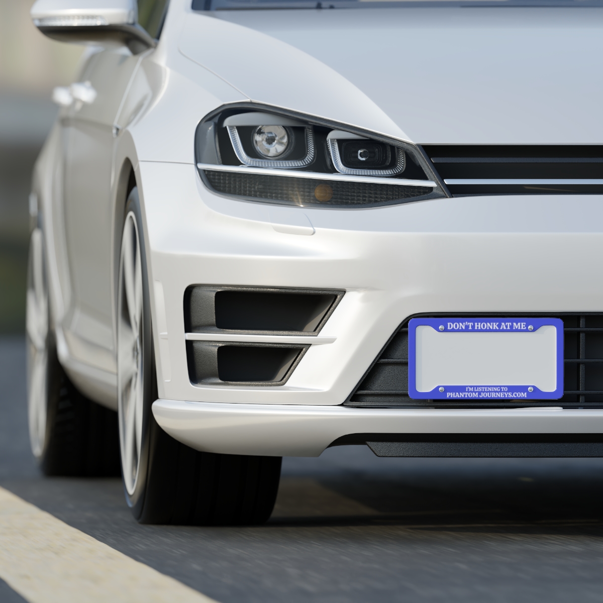 PHANTOM JOURNEYS License Plate Frame