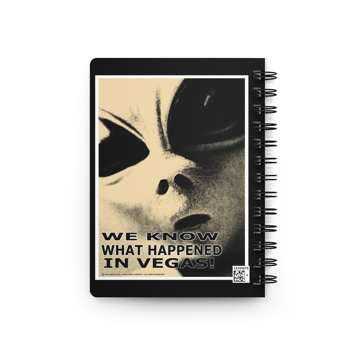WHAT HAPPENED IN VEGAS Spiral Notebook