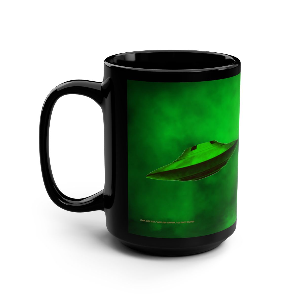 BOB LAZAR SAUCER Ceramic Mug