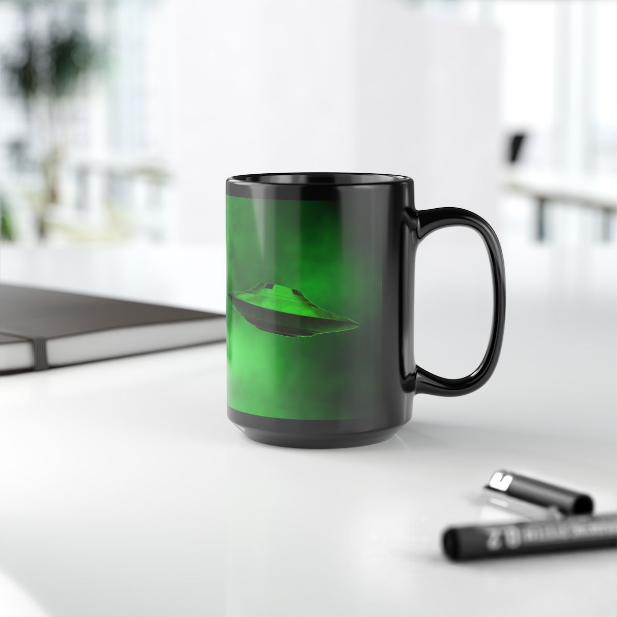 BOB LAZAR SAUCER Ceramic Mug