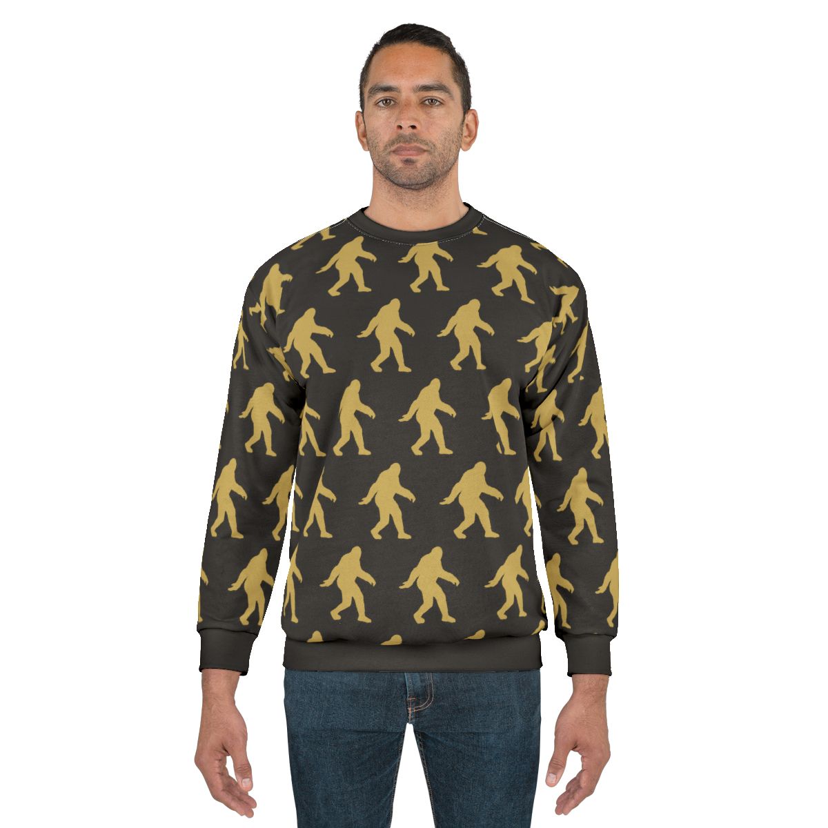 Bigfoot Pattern Sweatshirt