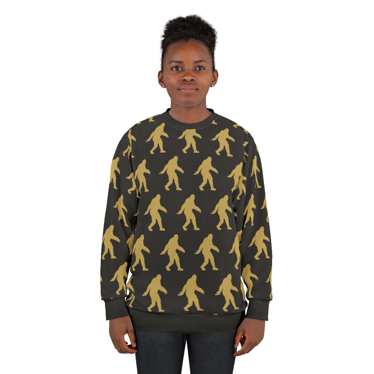 Bigfoot Pattern Sweatshirt