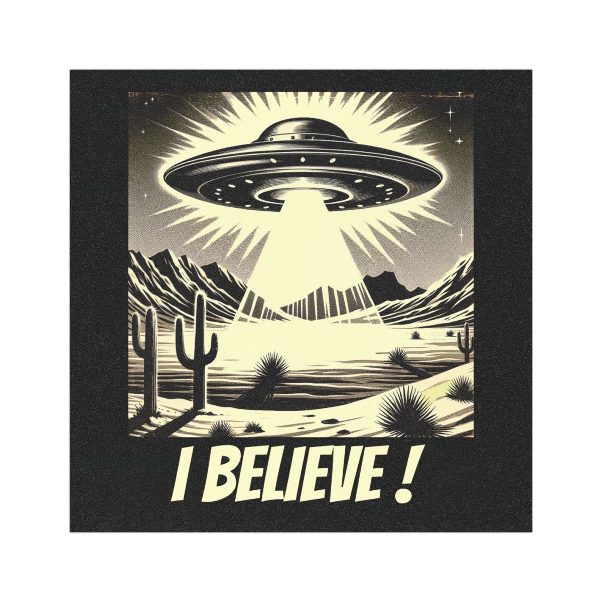 I BELIEVE CAR MAGNET