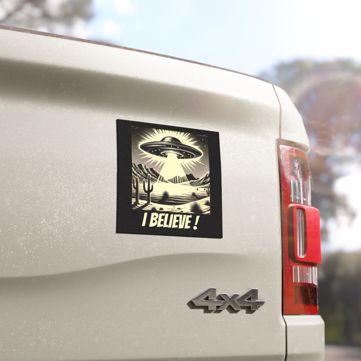 I BELIEVE CAR MAGNET