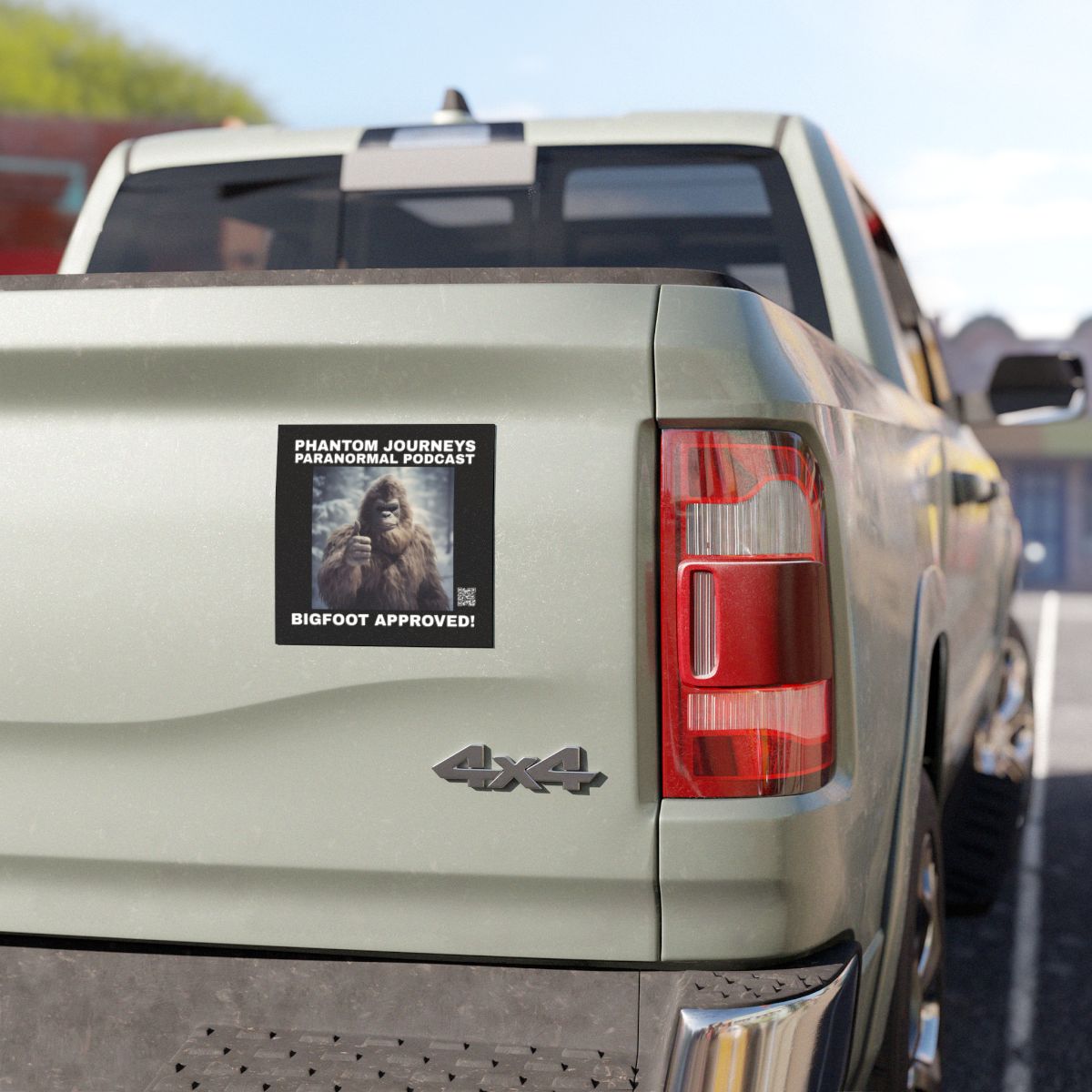 BIGFOOT APPROVED CAR MAGNET