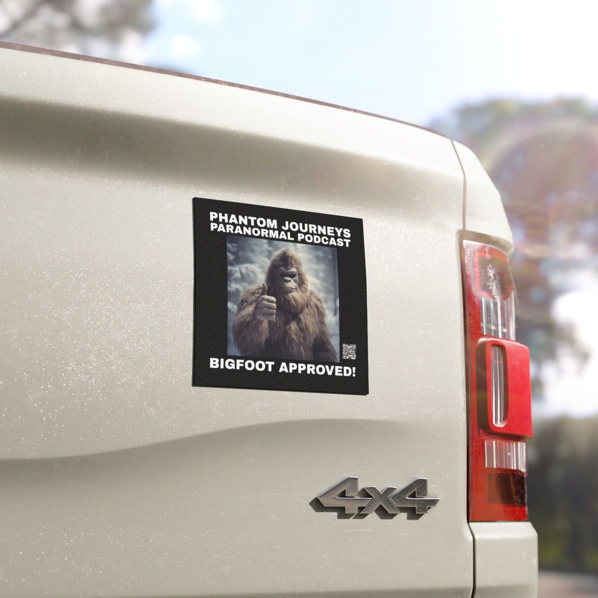 BIGFOOT APPROVED CAR MAGNET
