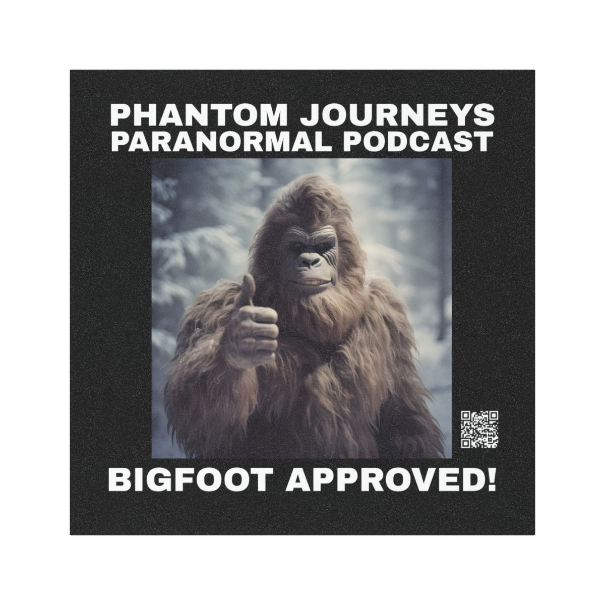 BIGFOOT APPROVED CAR MAGNET
