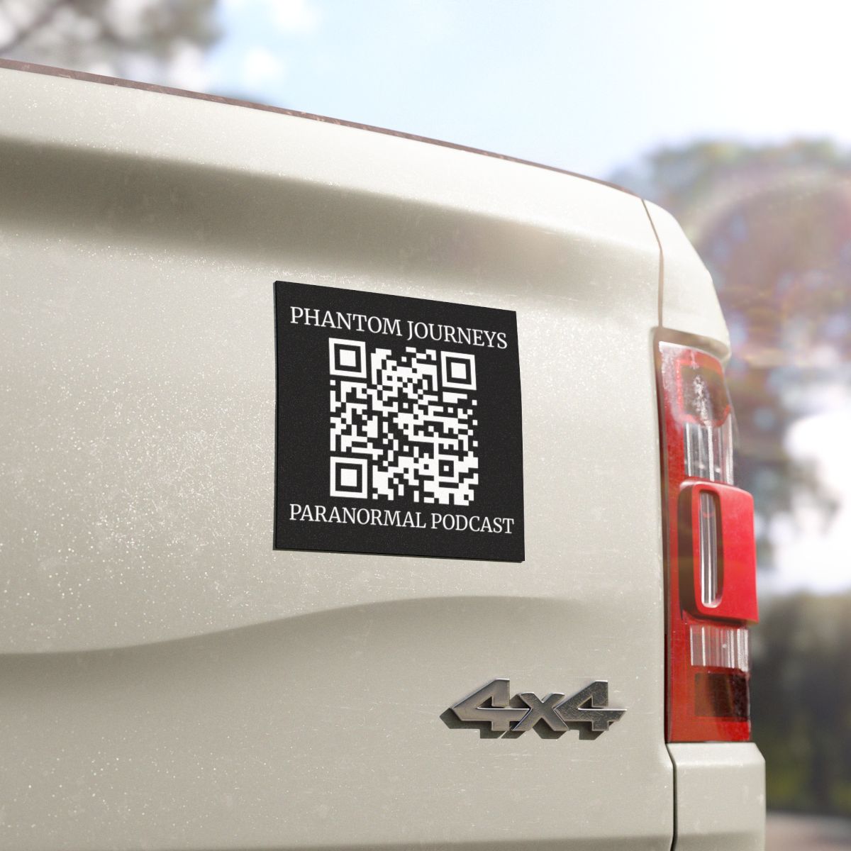 PHANTOM JOURNEYS CAR MAGNET