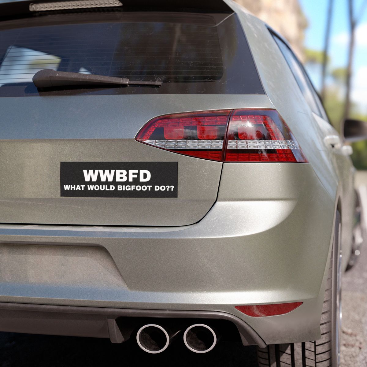 WWBFD?? CAR MAGNET