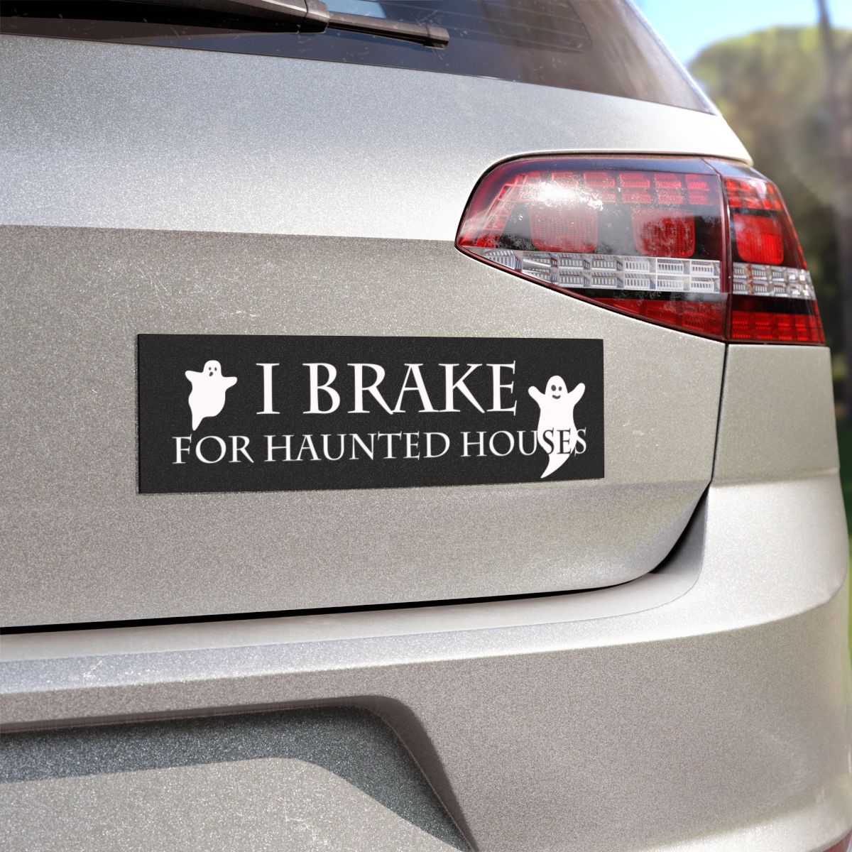 Haunted Houses Car Magnet