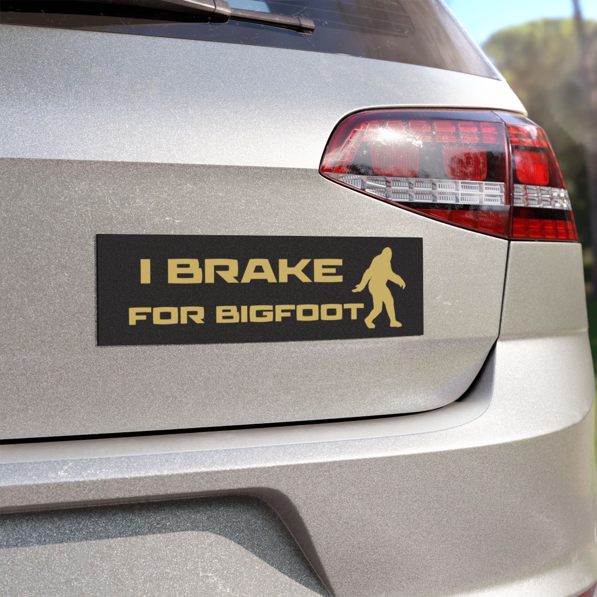 BRAKE FOR BIGFOOT Car Magnet