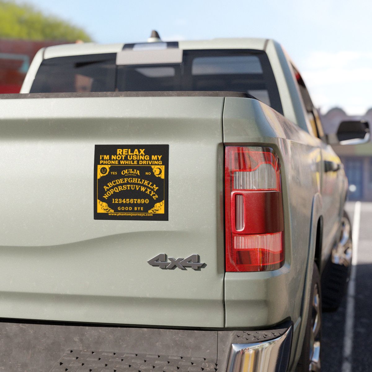 Ouija Board Car Magnet