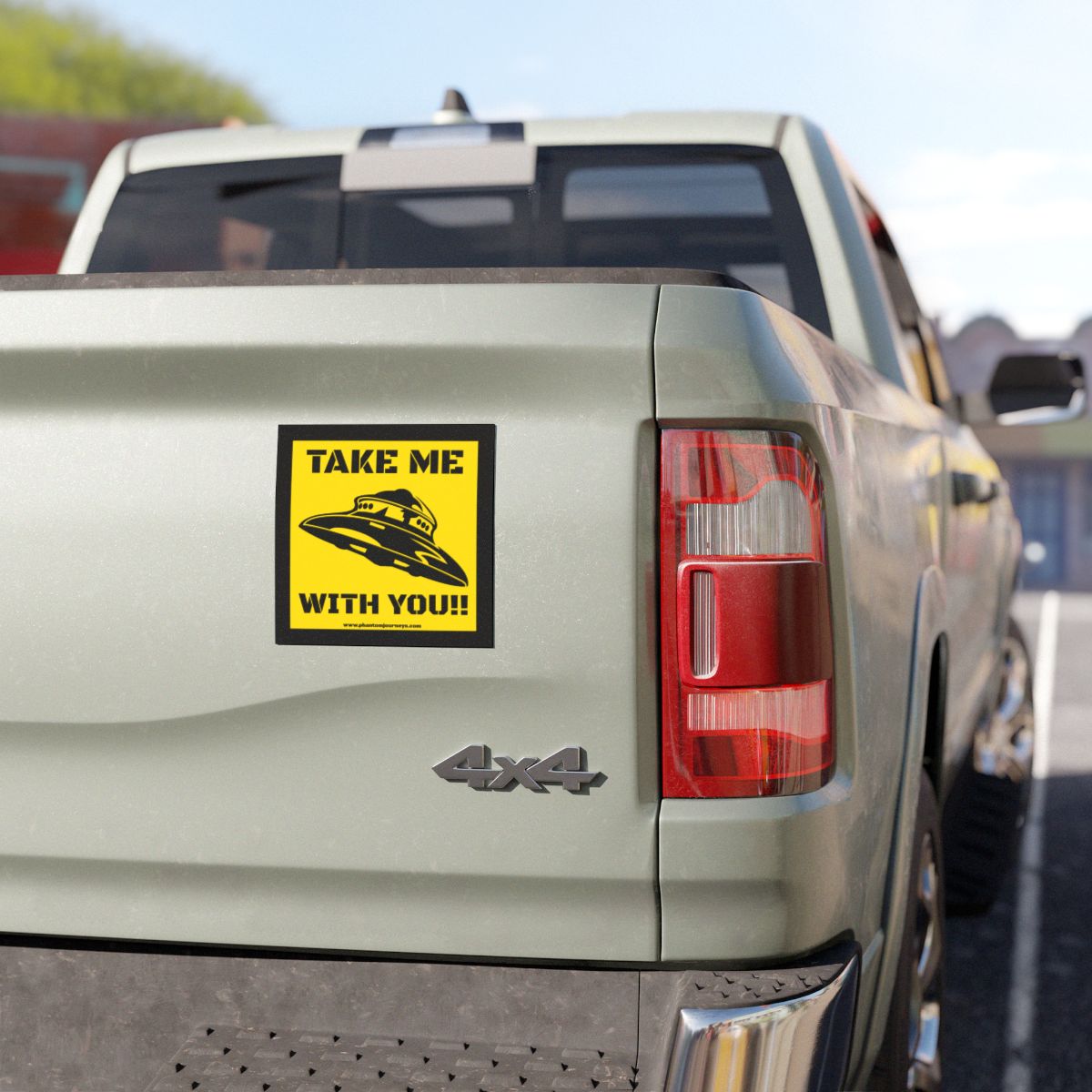 TAKE ME WITH YOU Car Magnet