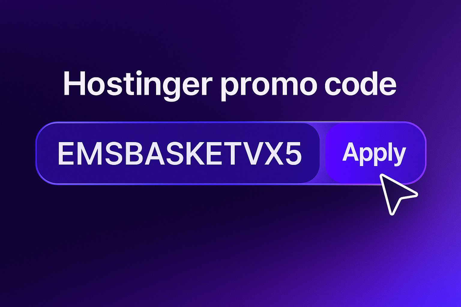 Hostinger: Get DISCOUNT 20% [EMSBASKETVX5]