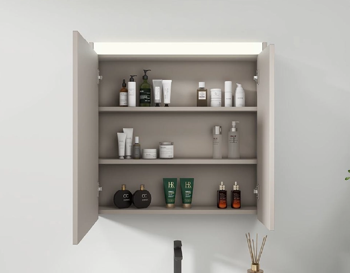 Vanity Set with Motion Activated Lighting