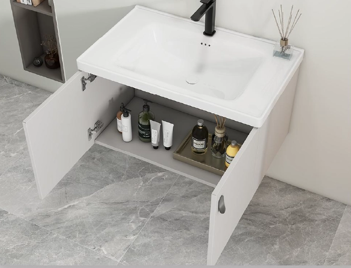 Vanity Set with Touch Screen Light