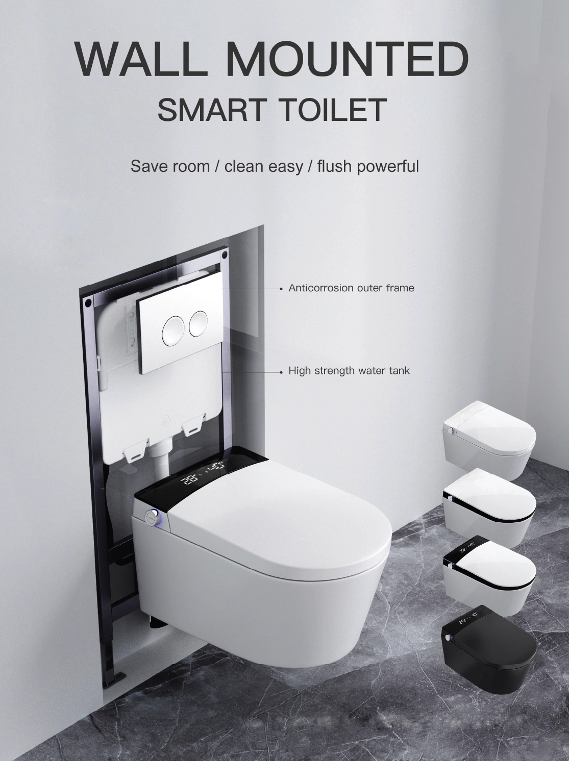 T3 Wall Mounted Smart Toilet