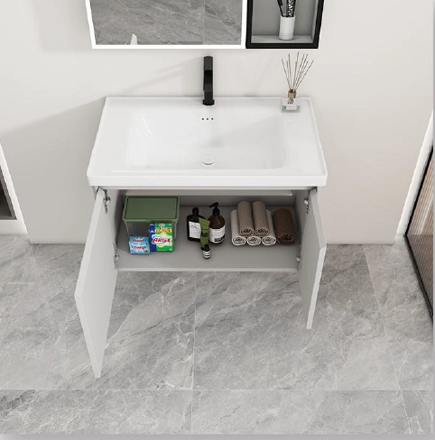 Vanity Set with Touch Screen Light Control