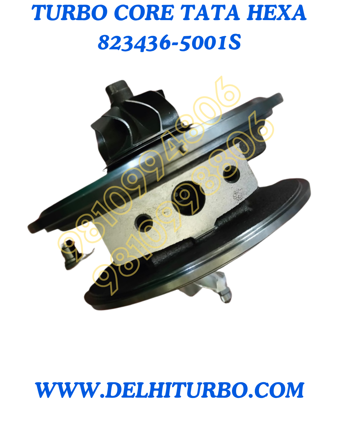 TURBOCHARGER CHRA TATA HEXA , SAFARI STORME/ARIA 823436-0001 , 823436 , 278914510155