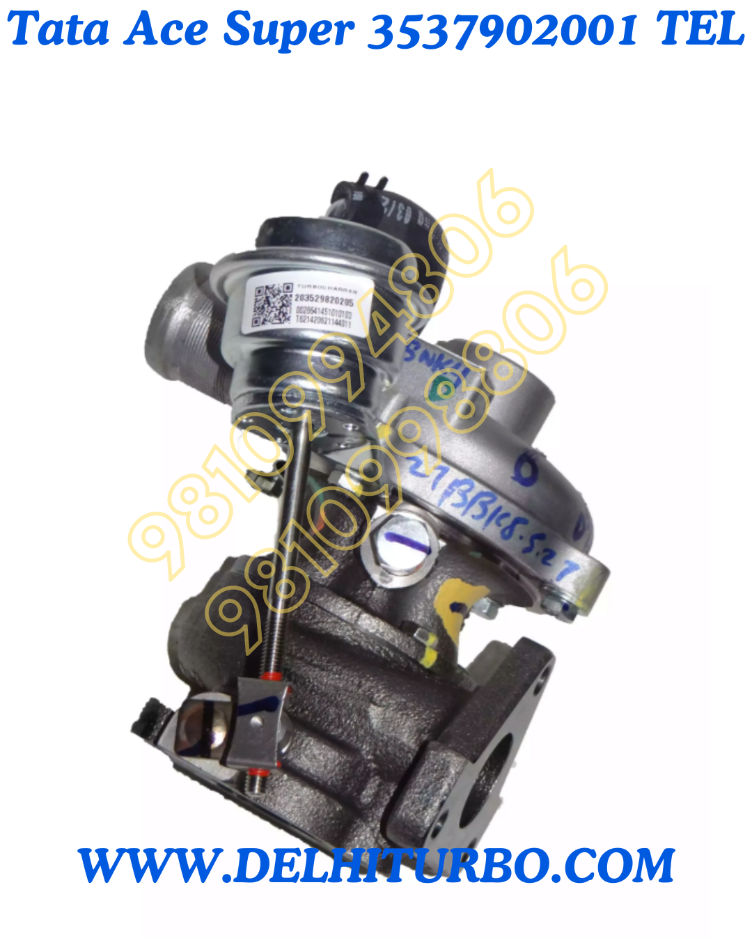 TURBOCHARGER FOR TATA ACE SUPER 3537902001 TEL