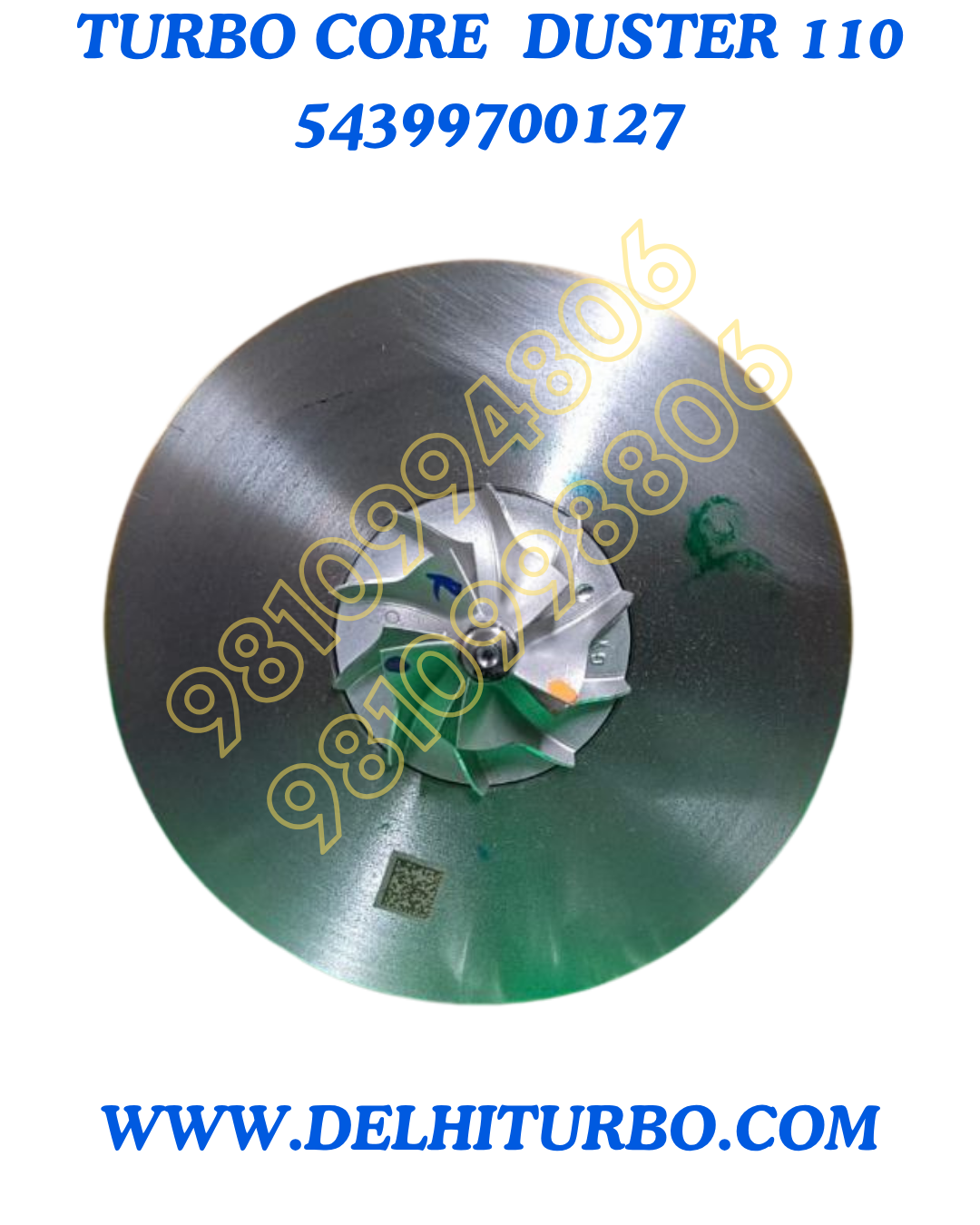 TURBO CORE RENAULT DUSTER 110 Bhp TEL 54399700127, BV39-0127