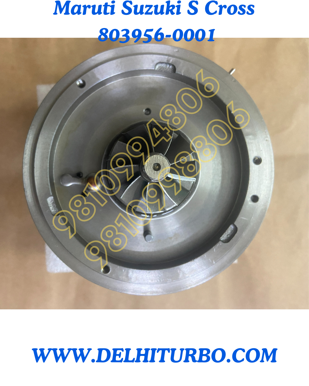 TURBOCHARGER CHRA FOR MARUTI SCROSS 803956-0001