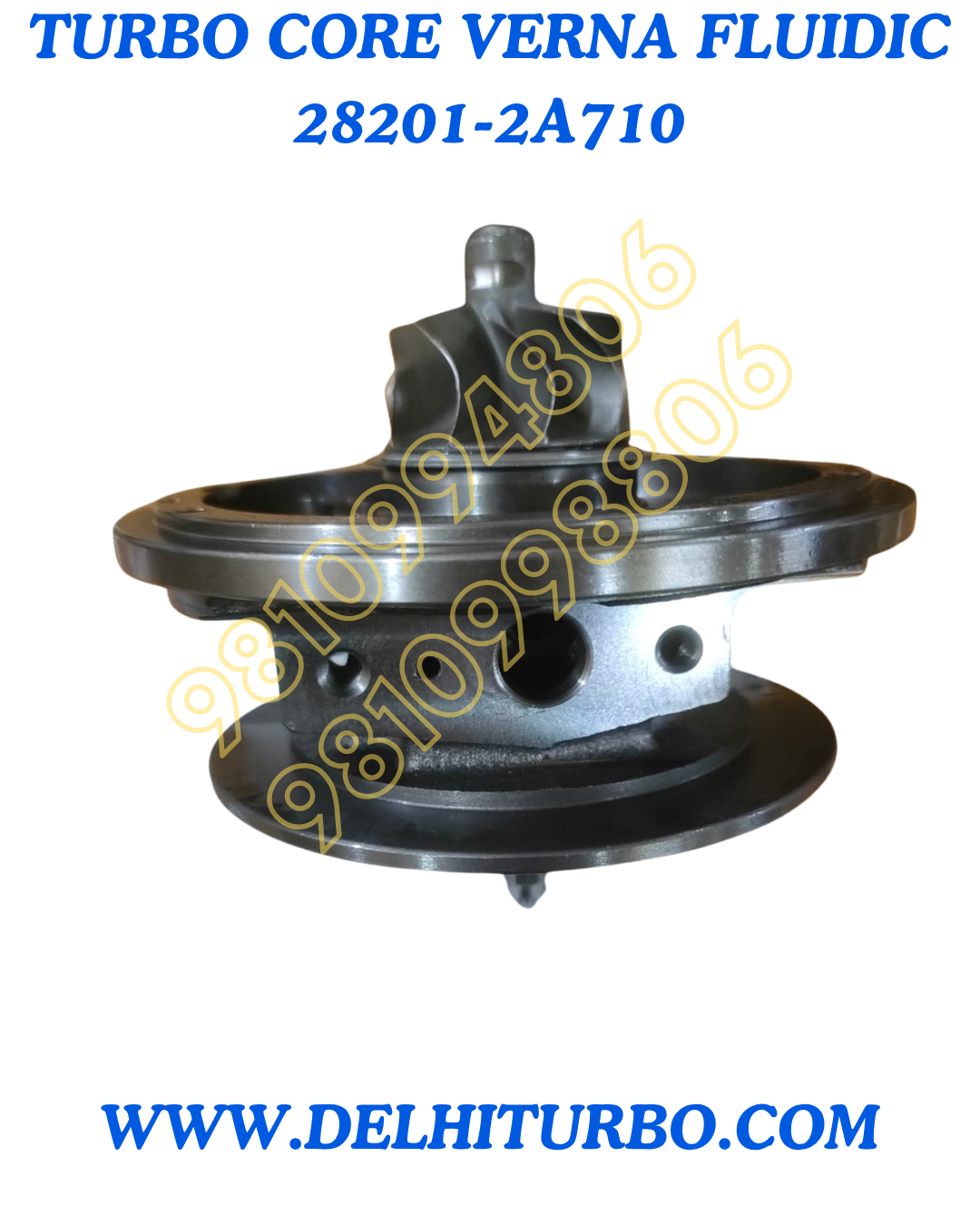 TURBOCHARGER CORE ASSEMBLY VERNA FLUIDIC, HYUNDAI CRETA O/M 775274, 28201-2A710, 282012A710