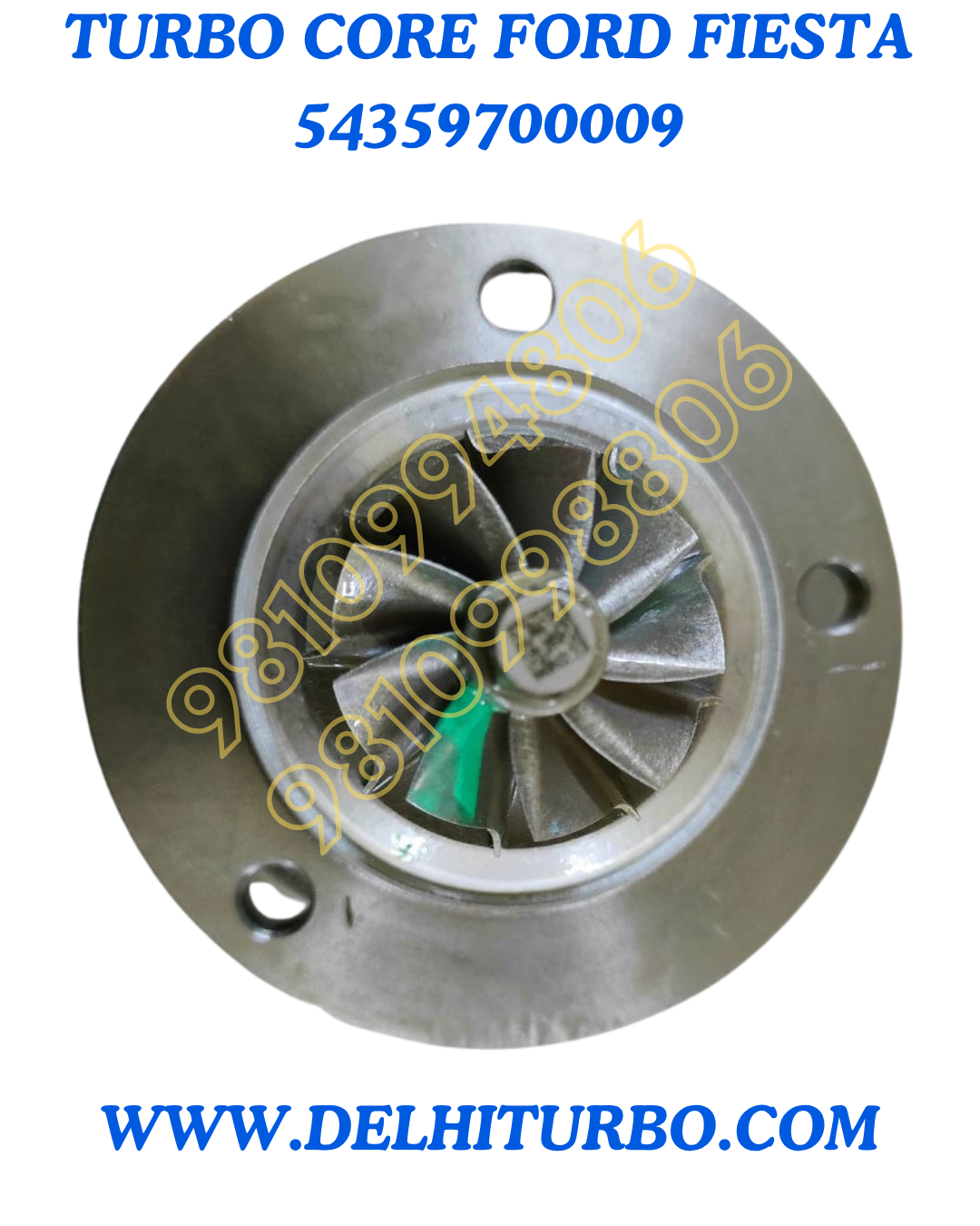 FORD FIESTA TEL TURBOCHARGER CORE ASSEMBLY 54359700009