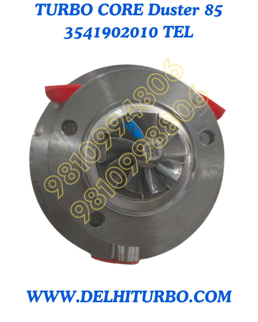 TURBO CORE RENAULT DUSTER 85 Bhp TEL 3541902010