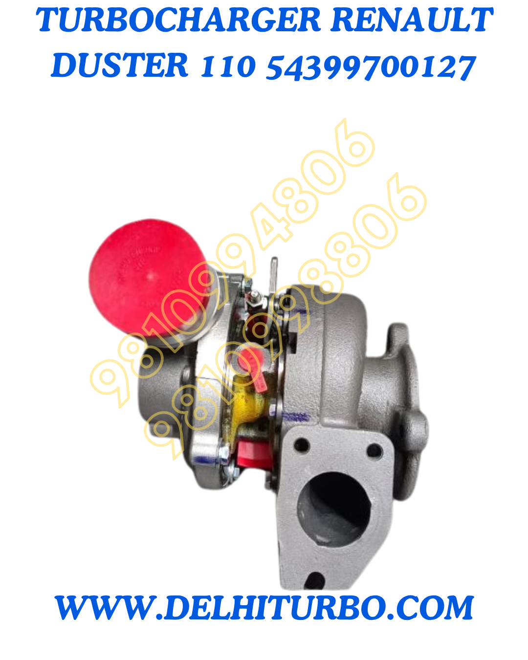 TURBOCHARGER RENAULT DUSTER 110 Bhp TEL 3946902001, 54399700127, BV39-0127