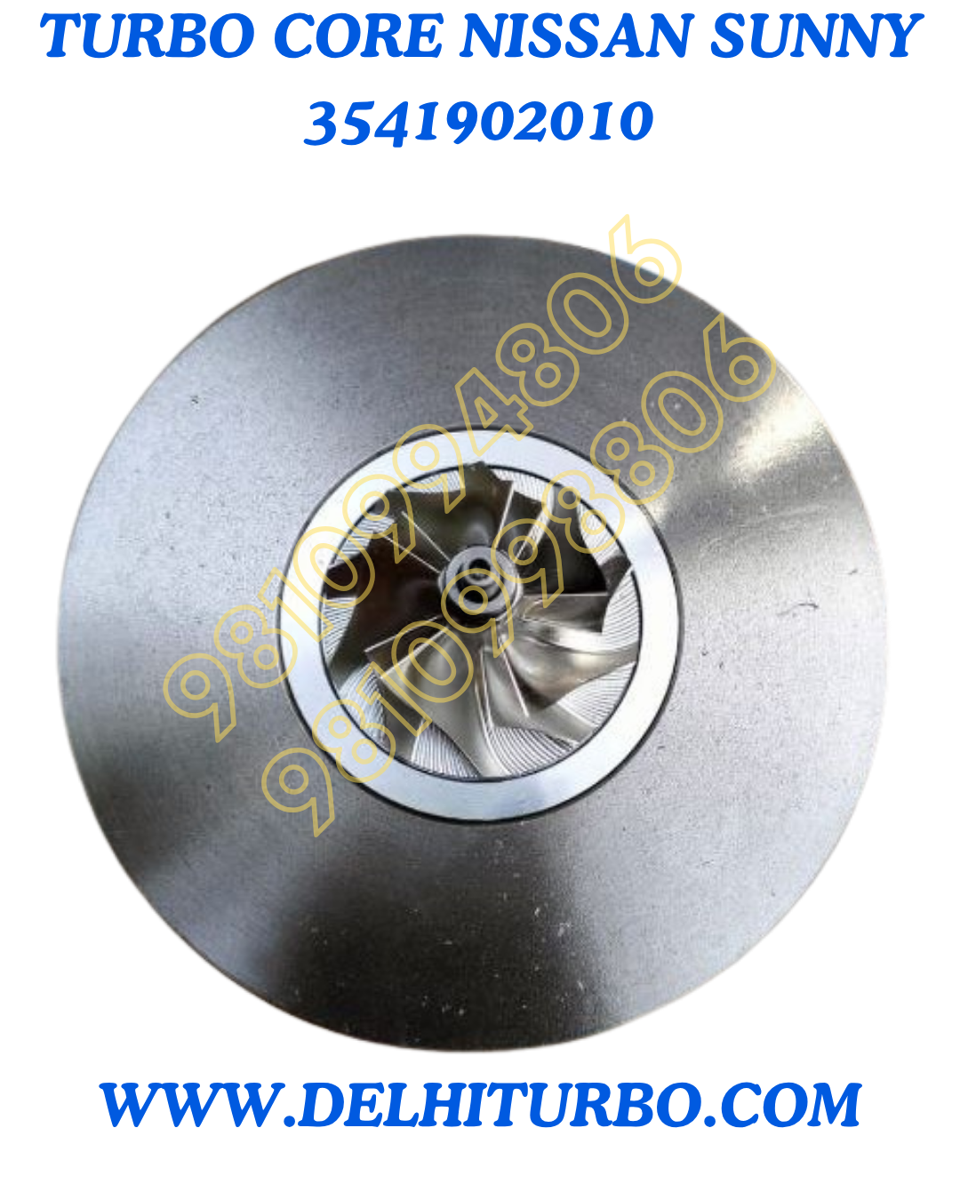 TURBOCHARGER CHRA FOR NISSAN SUNNY 3541902010