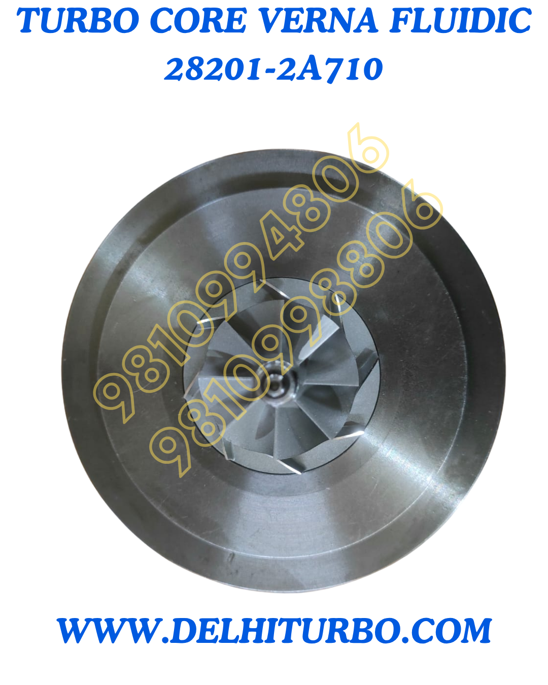 TURBOCHARGER CORE ASSEMBLY VERNA FLUIDIC, HYUNDAI CRETA O/M 775274, 28201-2A710, 282012A710