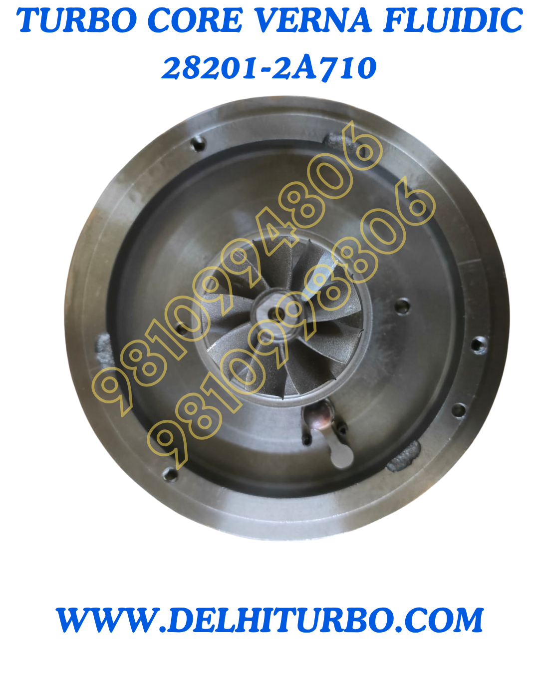 TURBOCHARGER CORE ASSEMBLY VERNA FLUIDIC, HYUNDAI CRETA O/M 775274, 28201-2A710, 282012A710