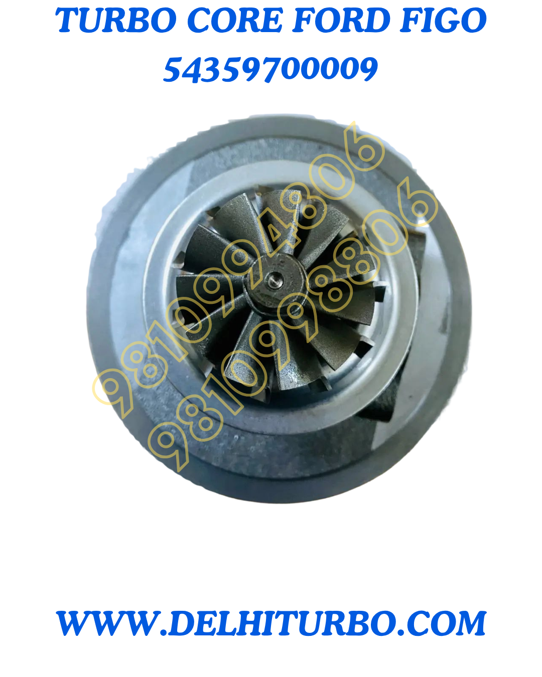 FORD FIGO TEL TURBOCHARGER CORE ASSEMBLY 54359700009