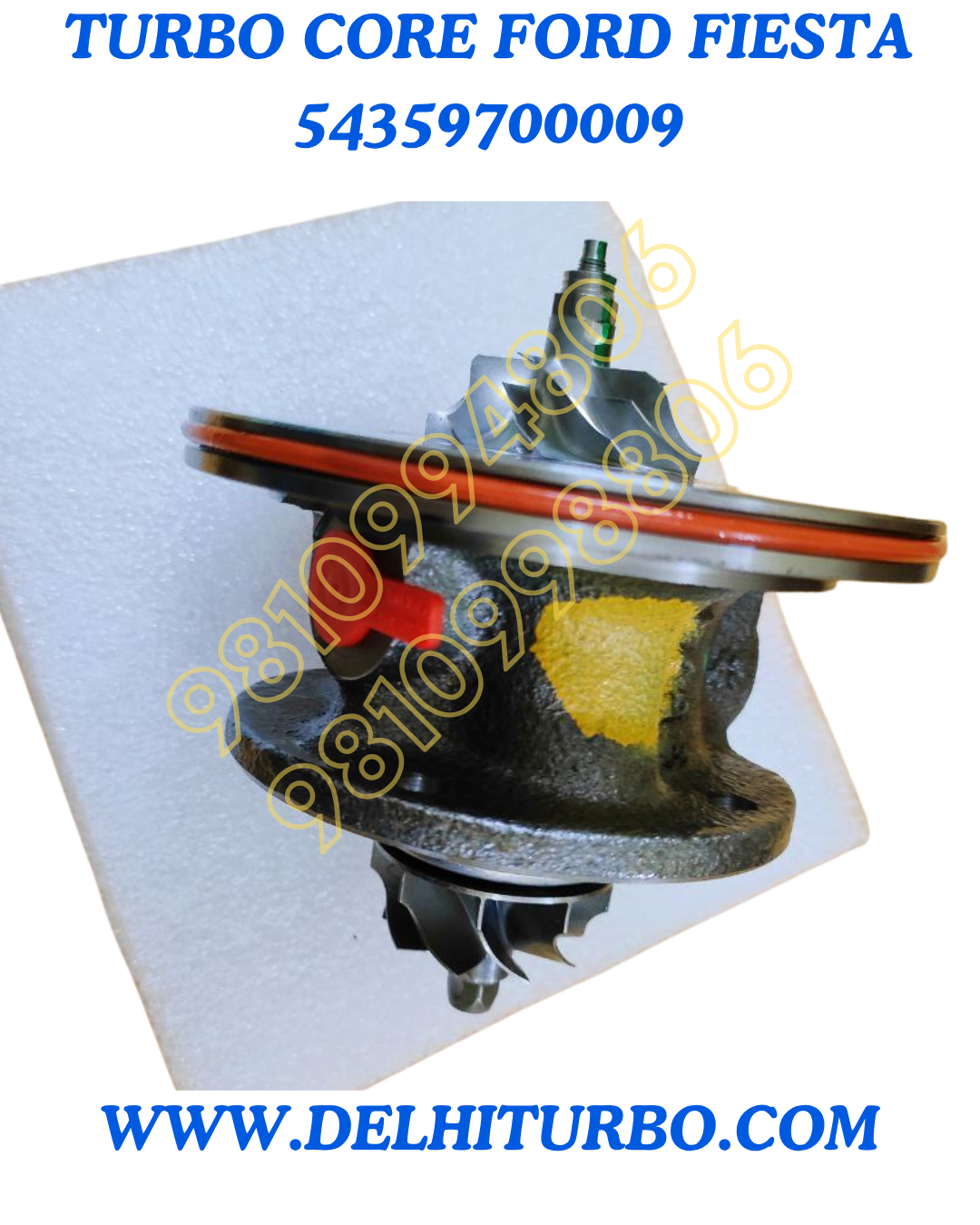 FORD FIESTA TEL TURBOCHARGER CORE ASSEMBLY 54359700009