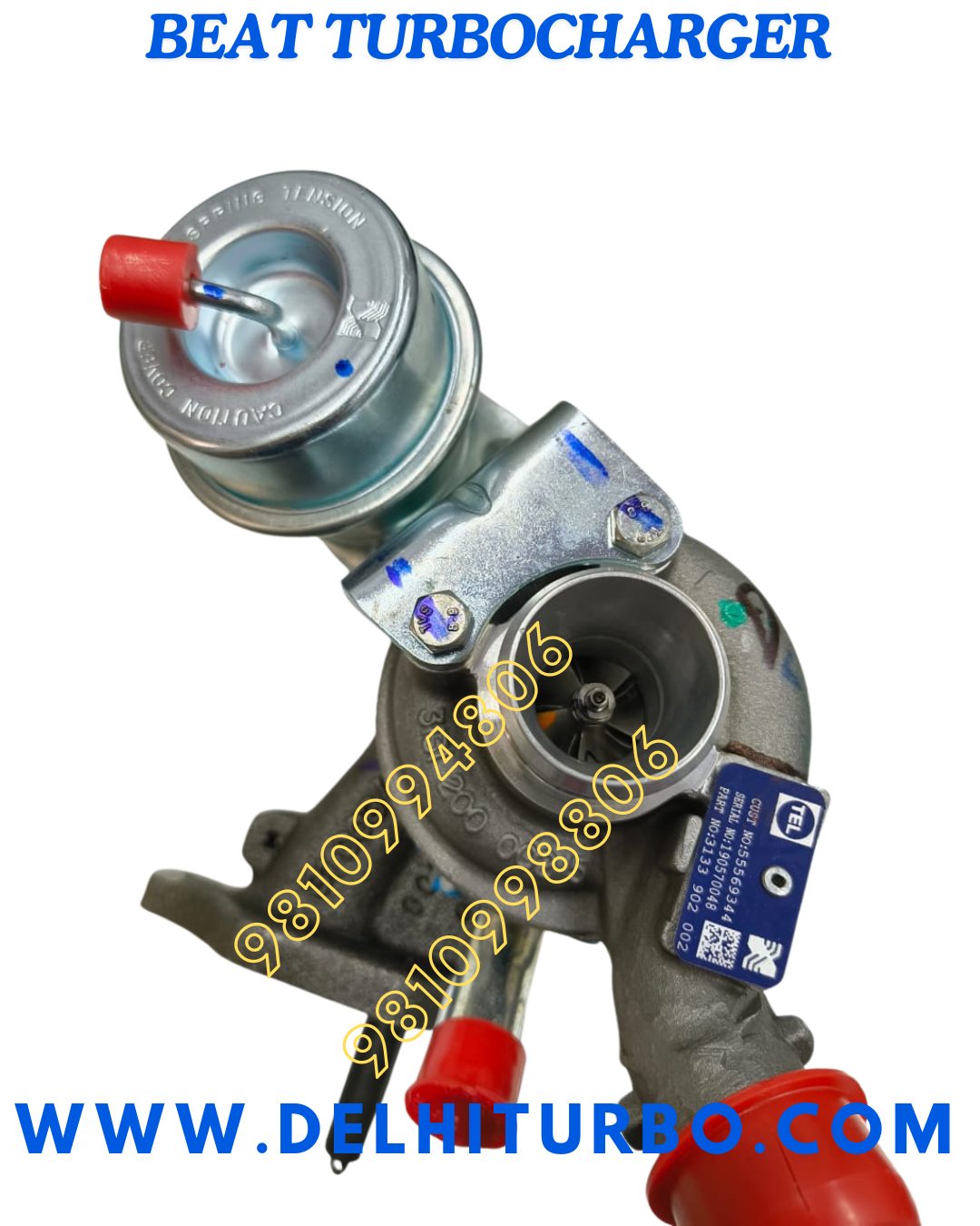 CHEVROLET BEAT TURBO CHARGER 3133902002, 55569344