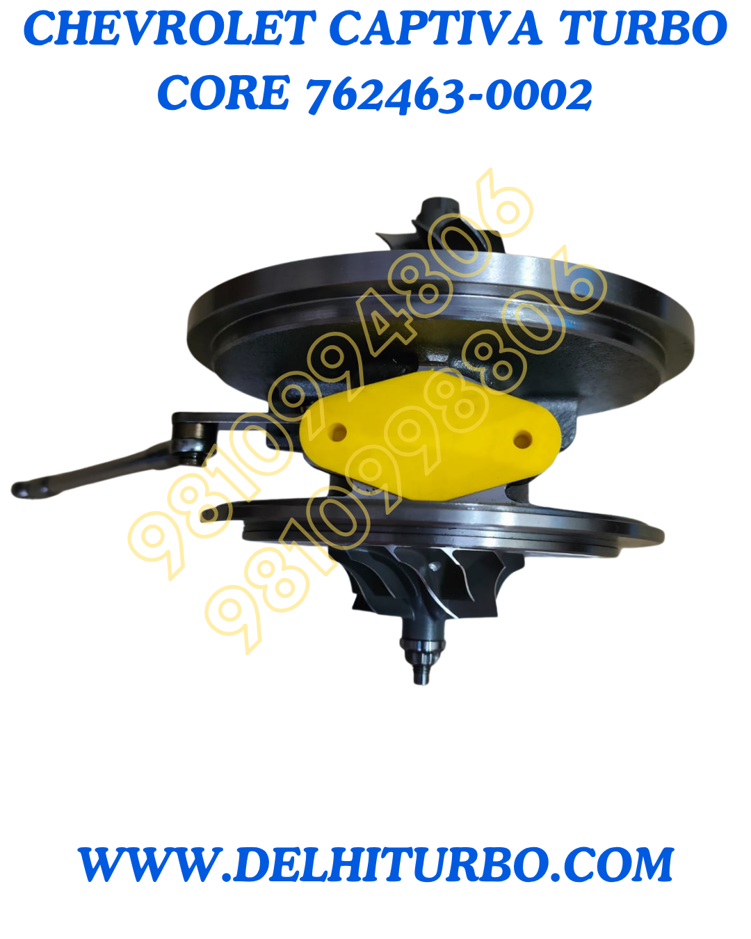 TURBO CORE FOR CHEVROLET CAPTIVA 762463-0002