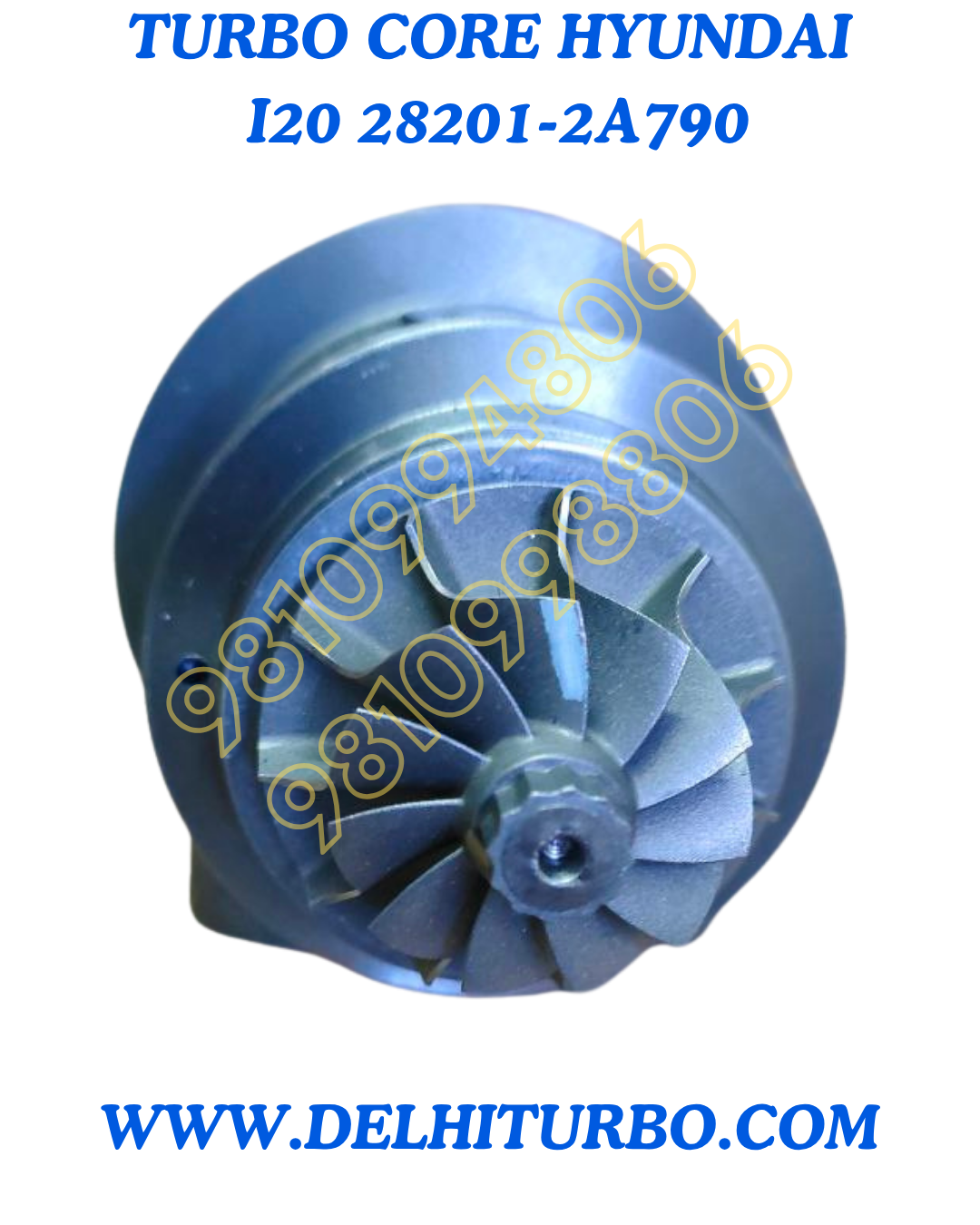 TURBOCHARGER CHRA 28201-2A790 HYUNDAI KIA I20