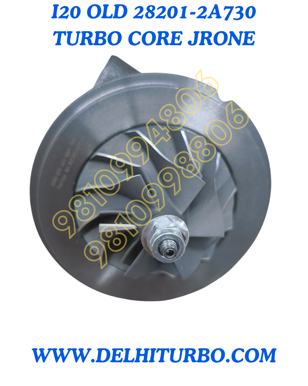 HYUNDAI I20 TURBOCHARGER CHRA 28201-2A730