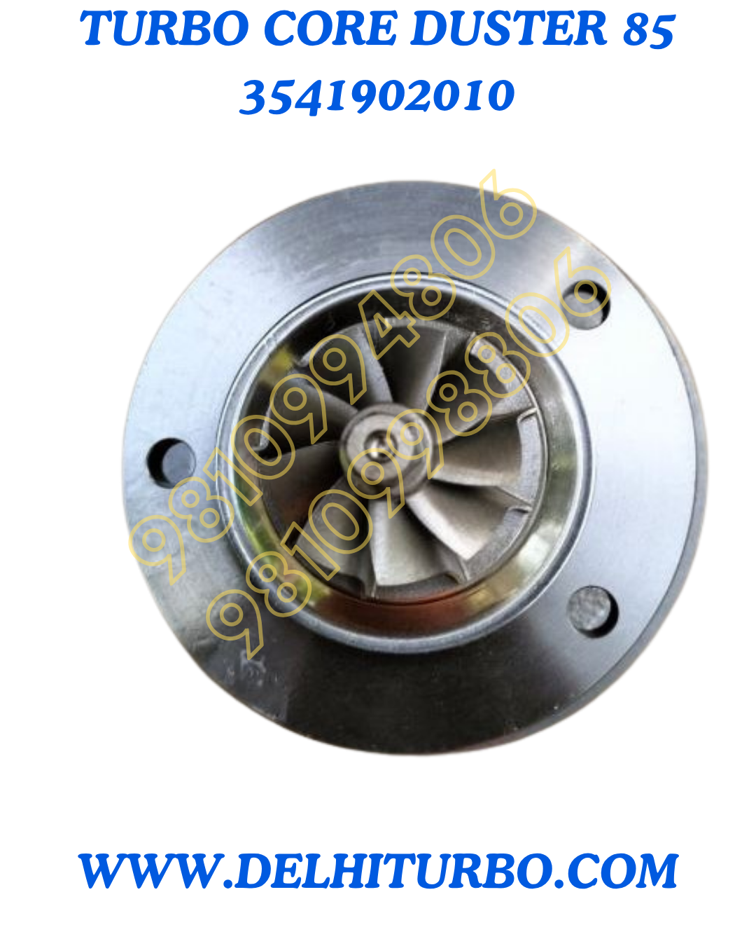 TURBO CORE RENAULT DUSTER 85 Bhp 3541902010