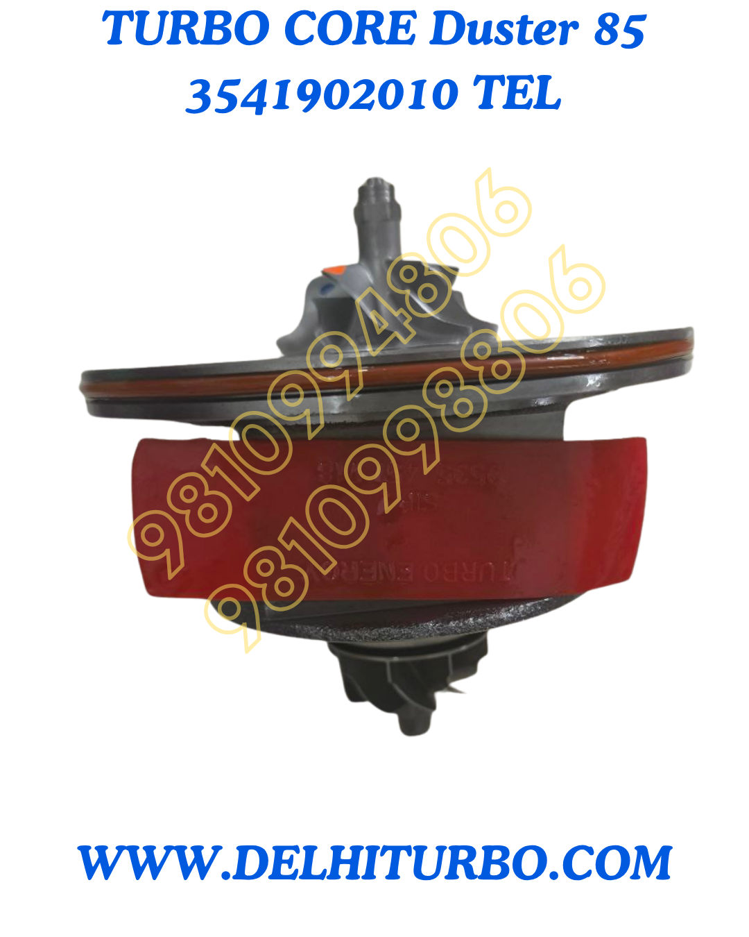 TURBO CORE RENAULT DUSTER 85 Bhp TEL 3541902010