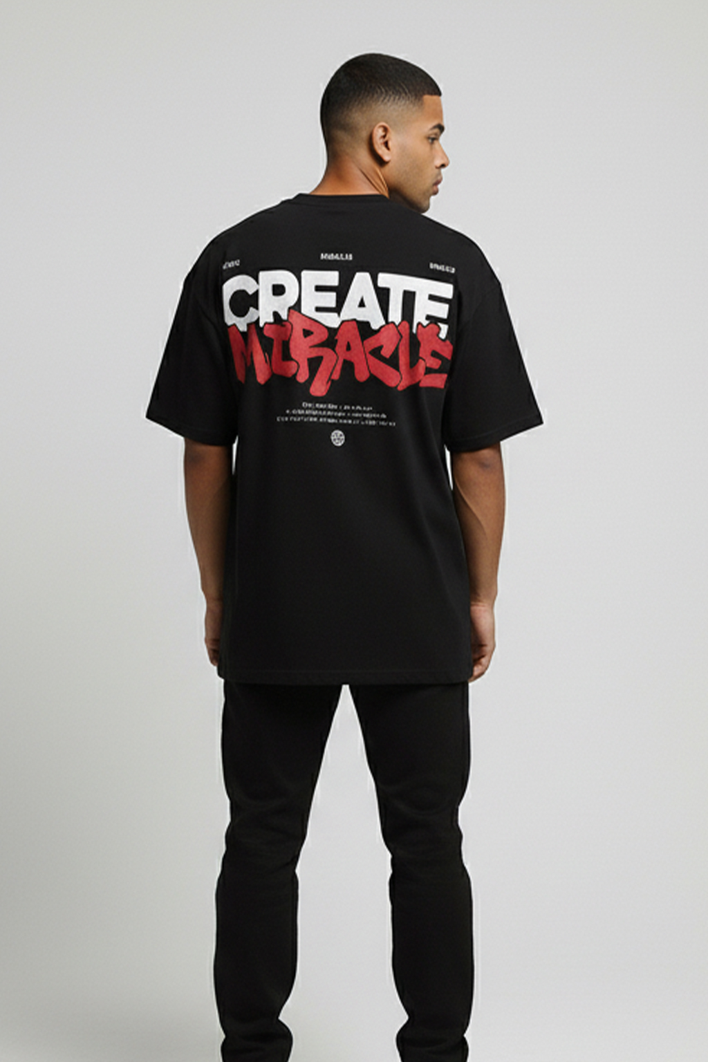 CREATE MIRACLE Oversized T-shirt