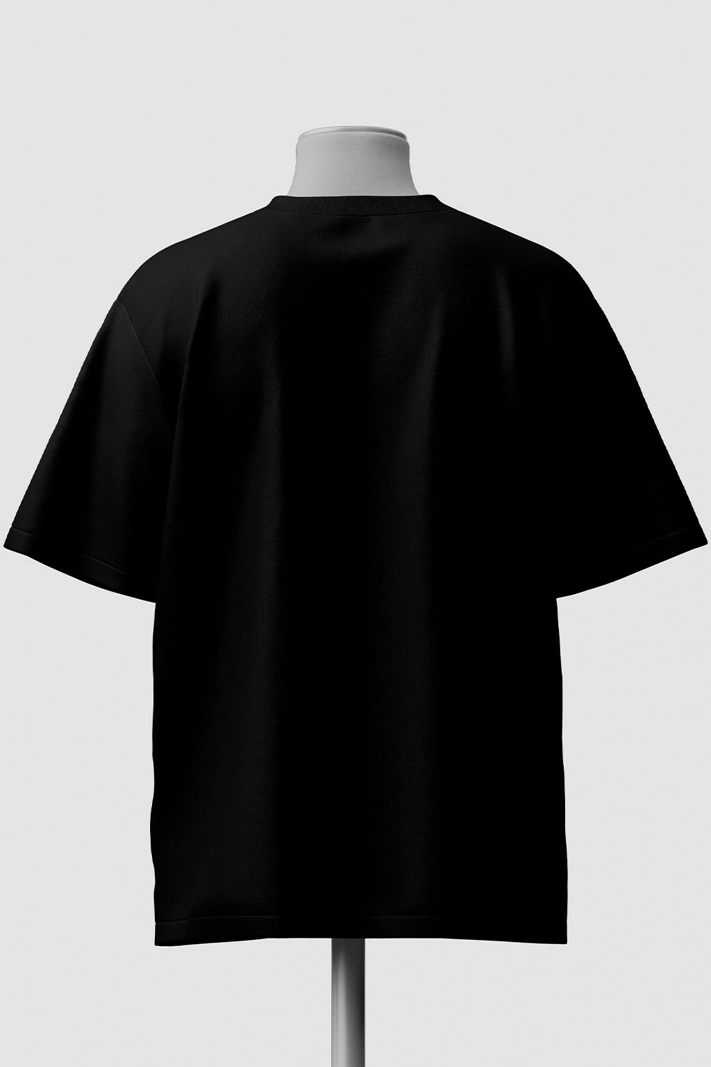 Think OutSide the Box Black Oversized T-shirt