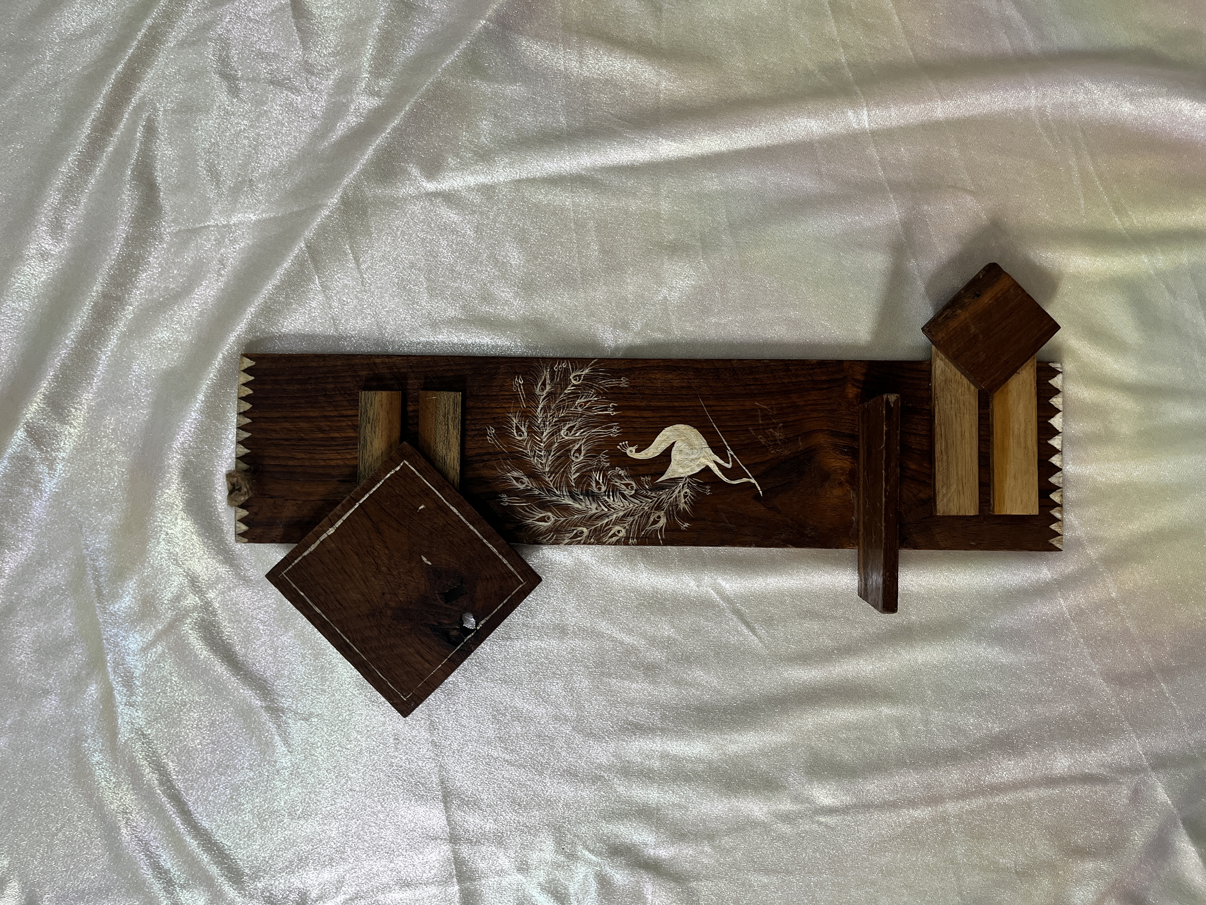 Wooden Wall Organizer