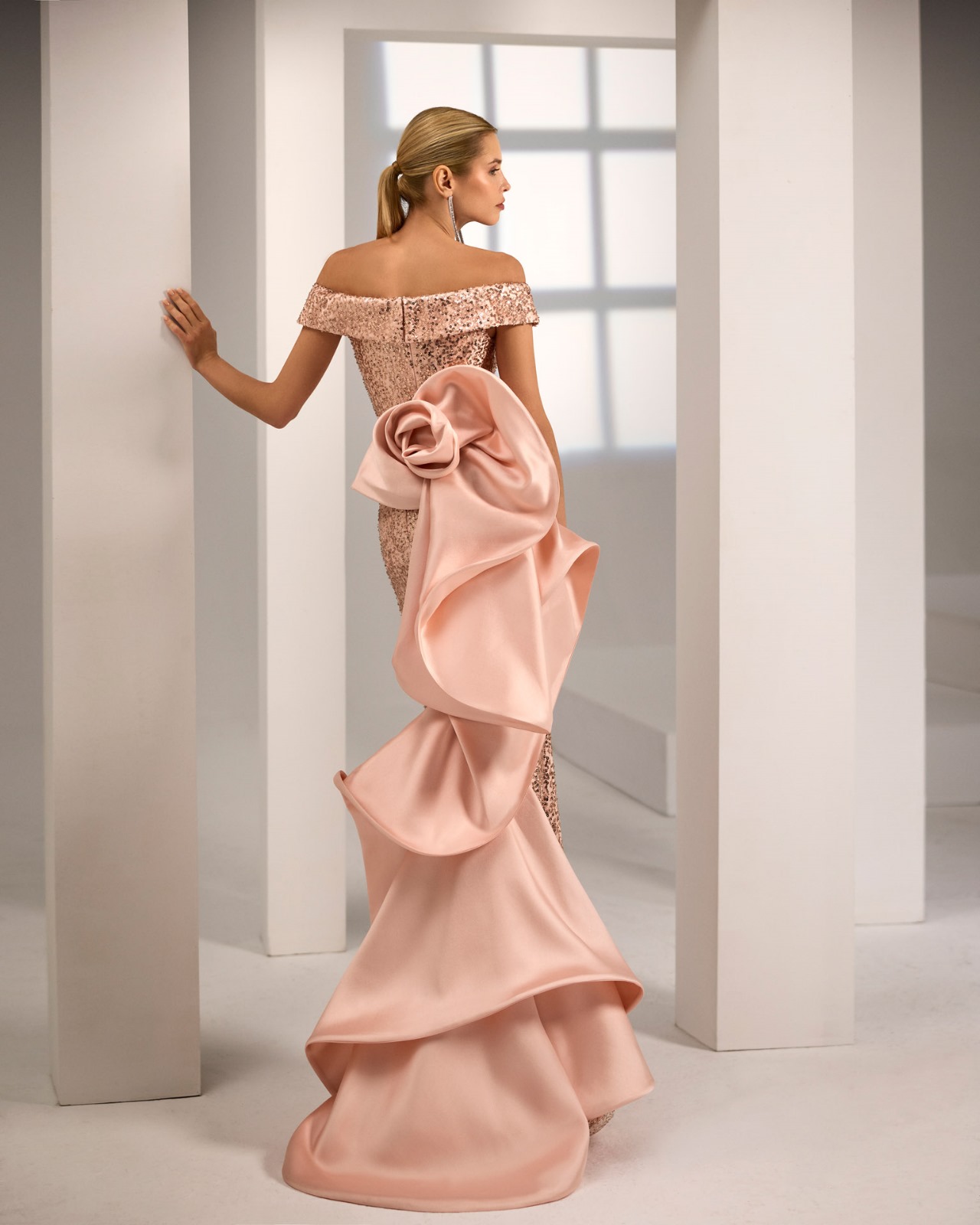 Vestido Madrina Marfil Barcelona