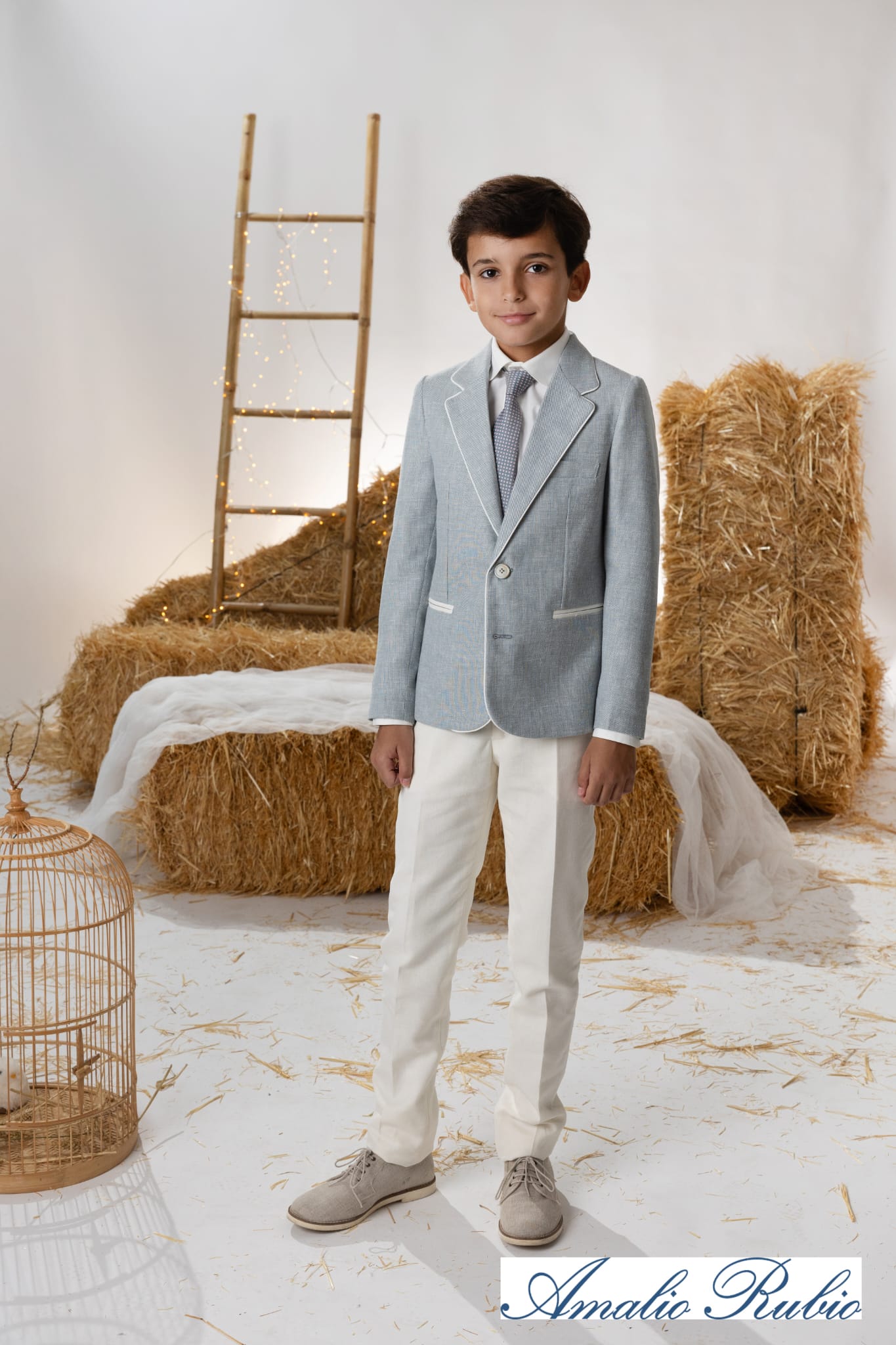 Comunión Niño Mar en Calma