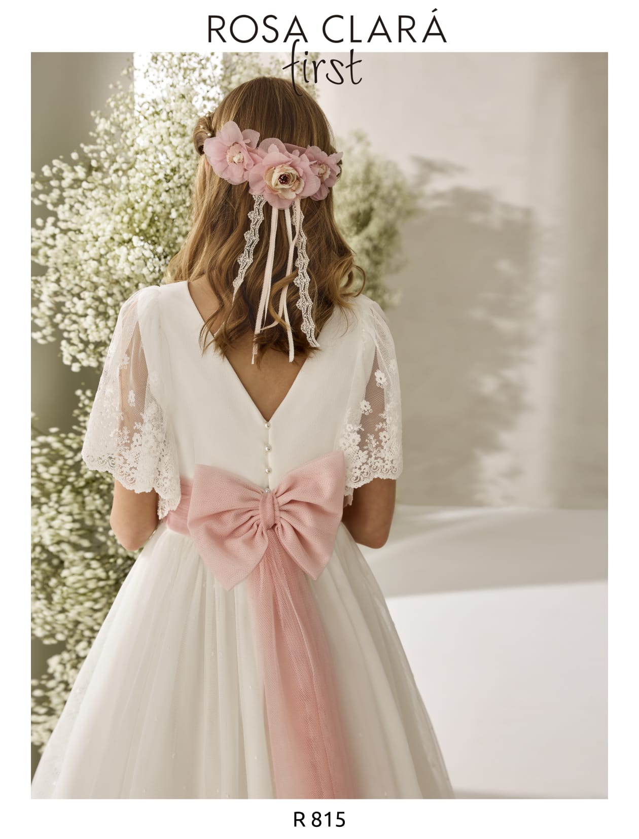 Comunión Niña Rosa Clará