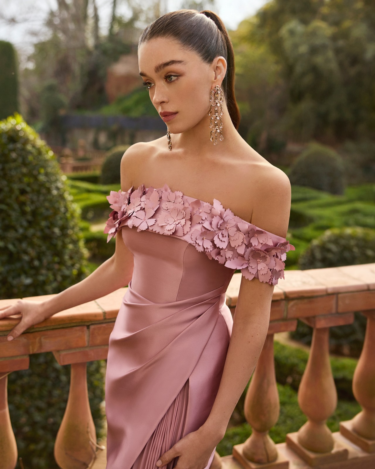 Vestido Madrina Marfil Barcelona