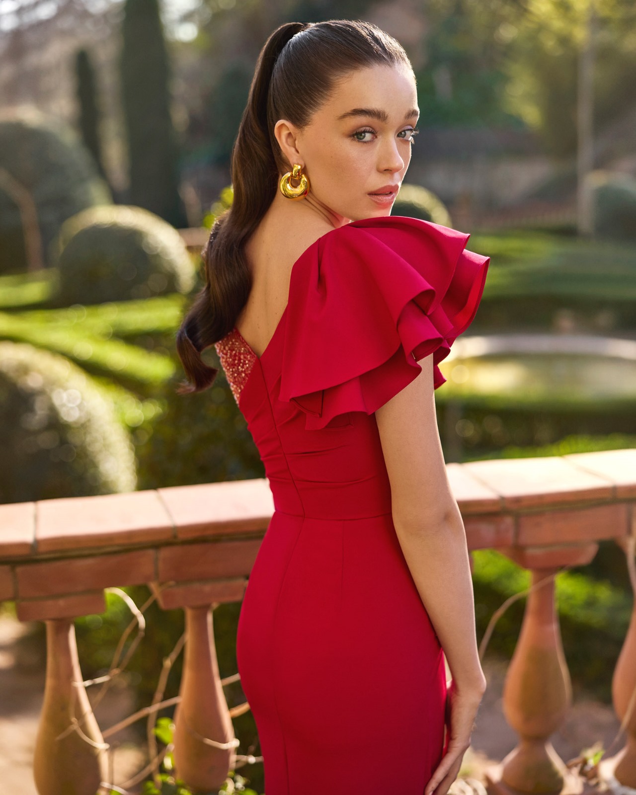 Vestido Madrina Marfil Barcelona