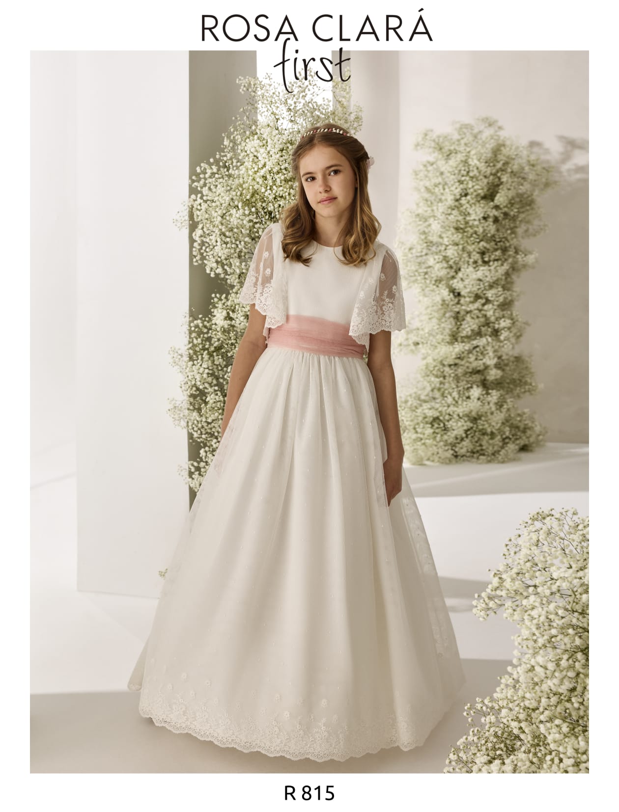 Comunión Niña Rosa Clará